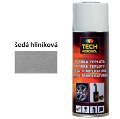 Sprej iaruvzdorn s odolnosou do 600C TECH (ed hlinkov) 400 ml