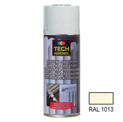 Farba v spreji na raditory do 120C TECH RAL1013 400 ml