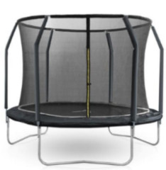 Trampolna zhradn JUMP DELUXE s rebrkom 8ft 244cm