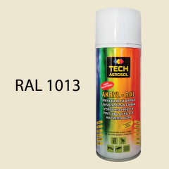 Farba v spreji akrylov TECH RAL 1013 leskl 400 ml