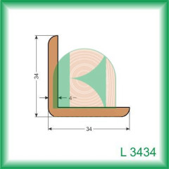 Lita dreven L3434 34x34x2500 mm