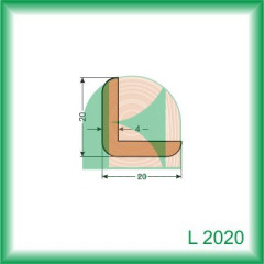 Lita dreven L2020 20x20x2500 mm