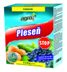 Prpravok plese STOP 3x20 g