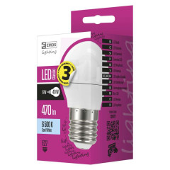 iarovka LED Classic mini globe 6W E27 studen biela (ZQ1122)