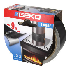 Pska iaruodoln ALU lepiaca GEKO SMOKE 40mm x 9m ierna