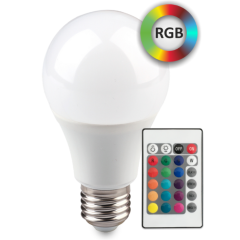 LED iarovka SMART A60 E27 RGB+2700K 8,5W 806lm + diakov ovldanie