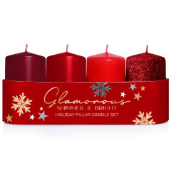 Svieky adventn Glamorous 40x70 erven mix