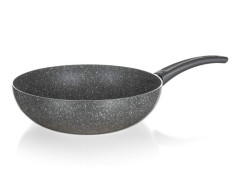 Panvica 28 x 8 cm WOK GRANITE siv