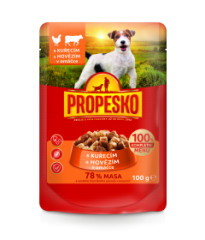 Propesko Kapsika Pes kura-hovdzia 100g