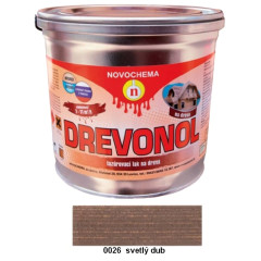 Drevonol tenkovstv lazra na drevo DUB SVETL 0,9 l