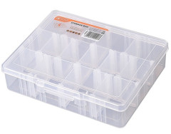 Organizr plastov 195x160x50 mm transparentn TACTIX (320004)