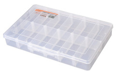 Organizr plastov 310x200x50 mm transparentn TACTIX (320007)